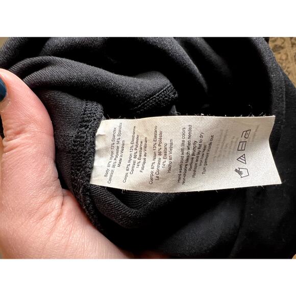 ALO Yoga grey Moto Mesh  leggings  XS - Picture 4 of 7